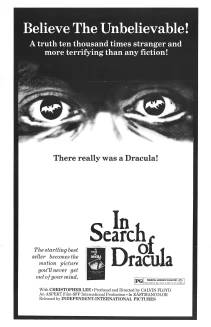 In Search of Dracula
